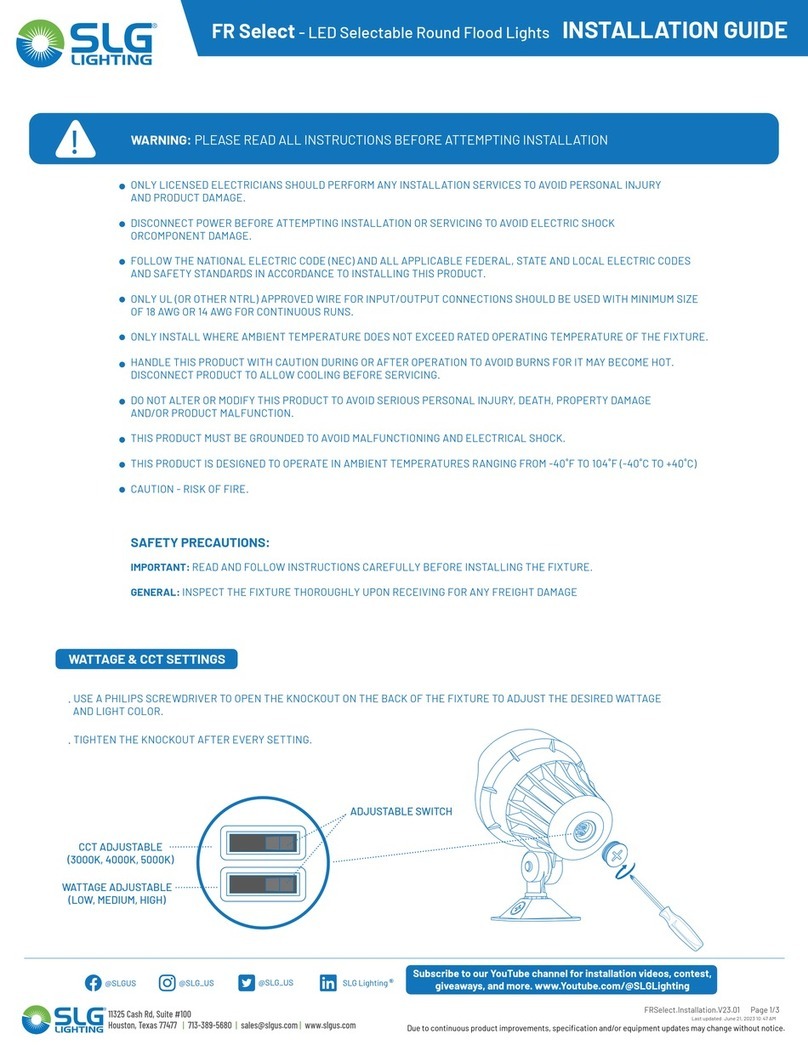 SLG FR Select installation guide