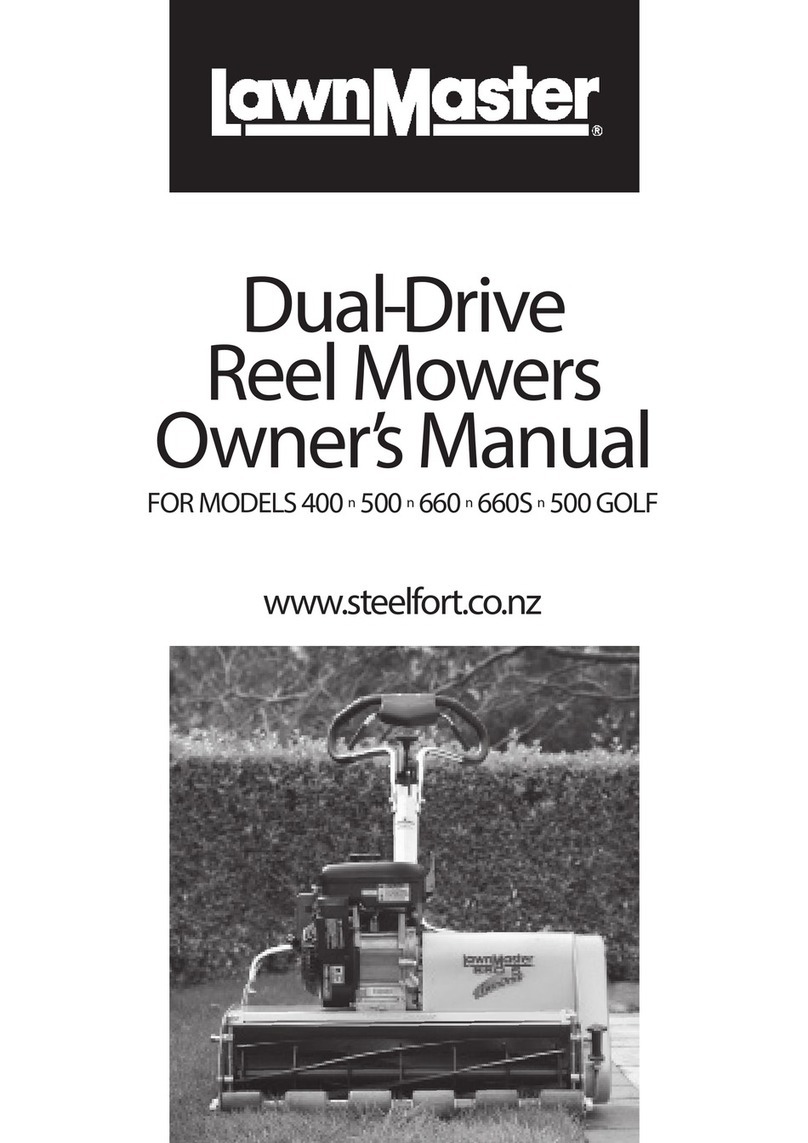 LawnMaster 400 B 2.4 owner's manual LawnMaster 400 B 2.4 owner's manual