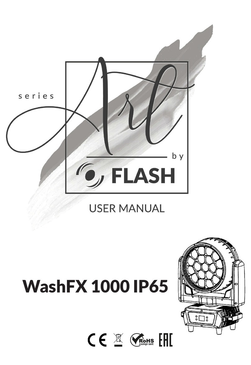 Flash WashFX 1000 IP65 user manual
