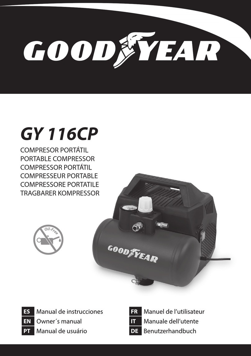 Goodyear GY 116CP owner's manual