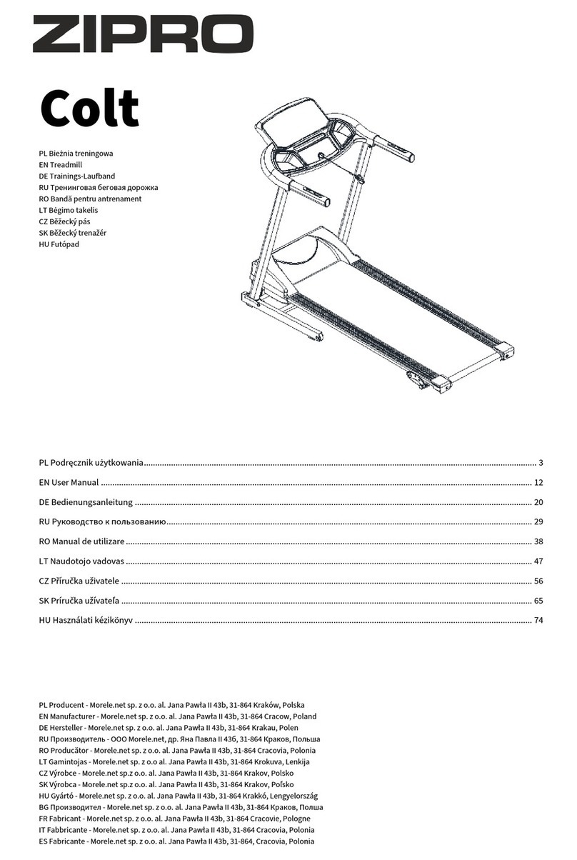 Zipro Colt user manual