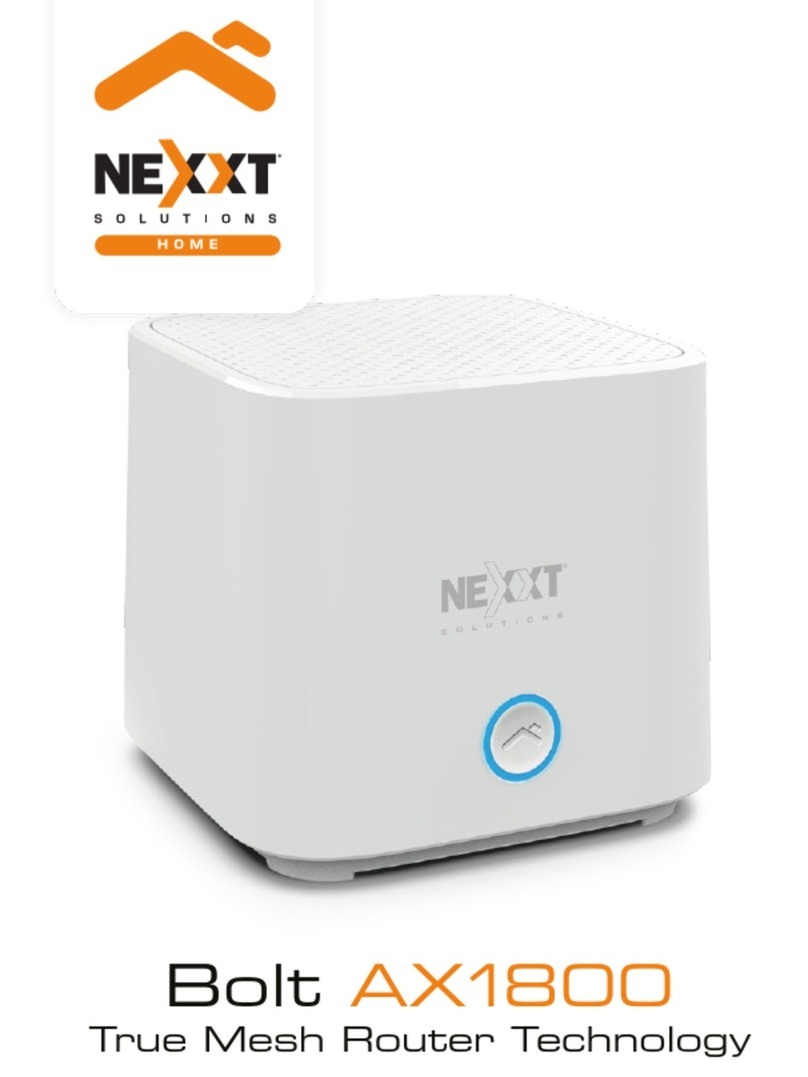Nexxt Solutions Bolt AX1800 manual