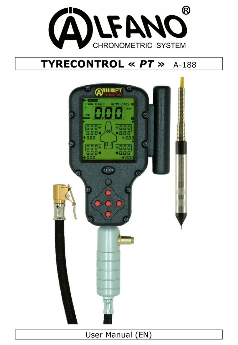 Alfano TYRECONTROL PT user manual