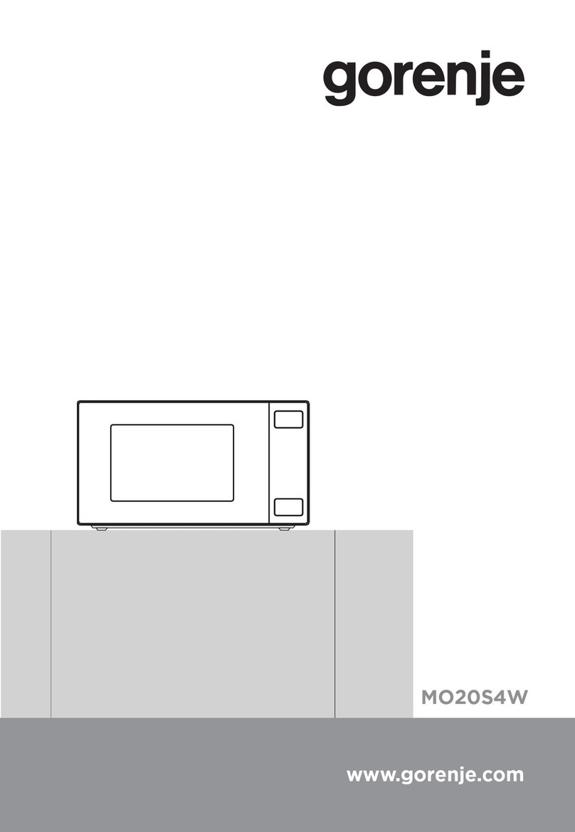 Gorenje MO20S4W User manual