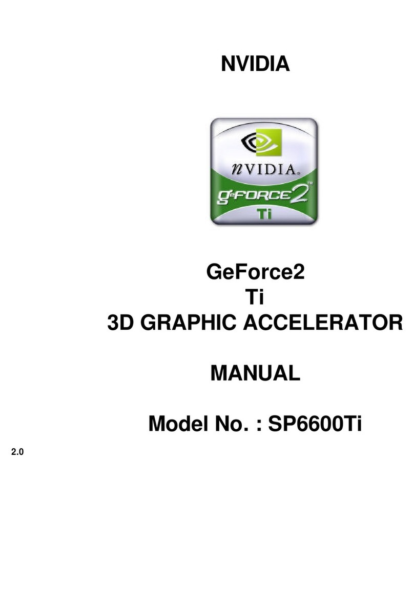 Nvidia GeForce2 Ti SP6600Ti manual