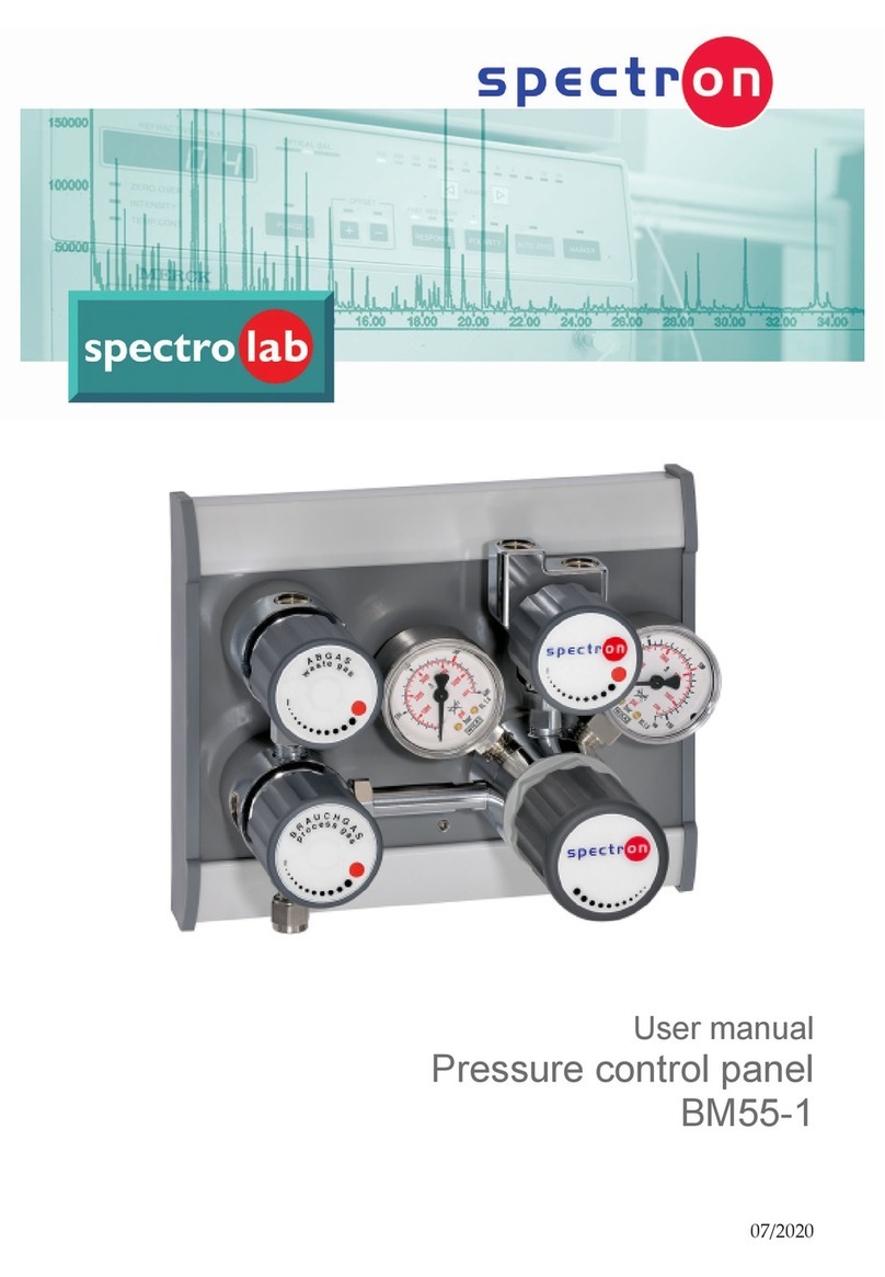 Spectron Spectrolab BM55-1 user manual Spectron Spectrolab BM55-1 user manual