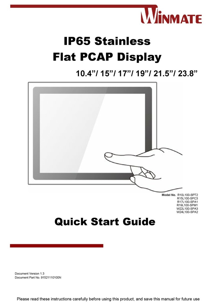 Winmate W24L100-SPA2 User manual