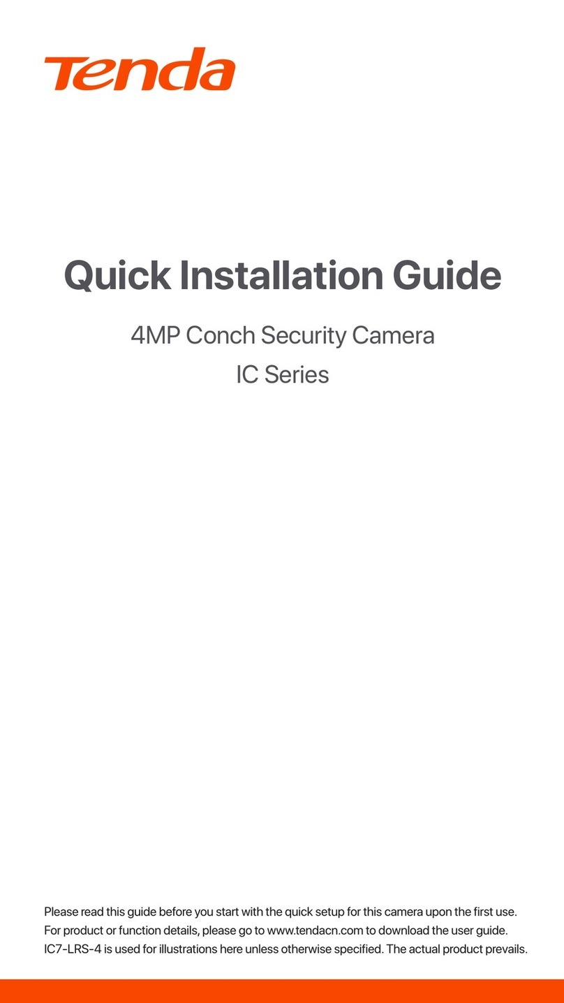 Tenda IC Series Quick installation guide