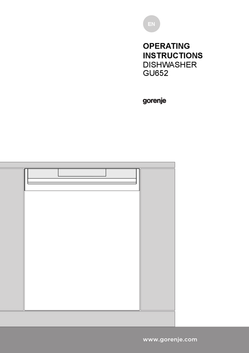 Gorenje GU652 User manual