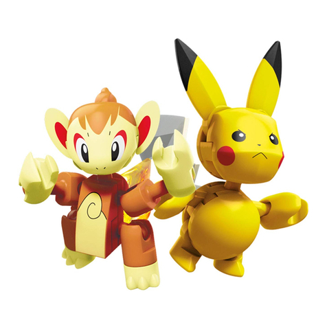 Mega Construx POKEMON WONDER BUILDERS GCN12 User manual Mega Construx POKEMON WONDER BUILDERS GCN12 User manual