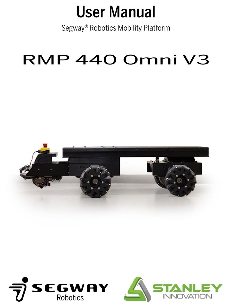 Segway Robotics RMP 440 Omni V3 User manual
