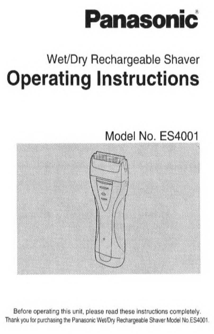 Panasonic ES-4001 User manual