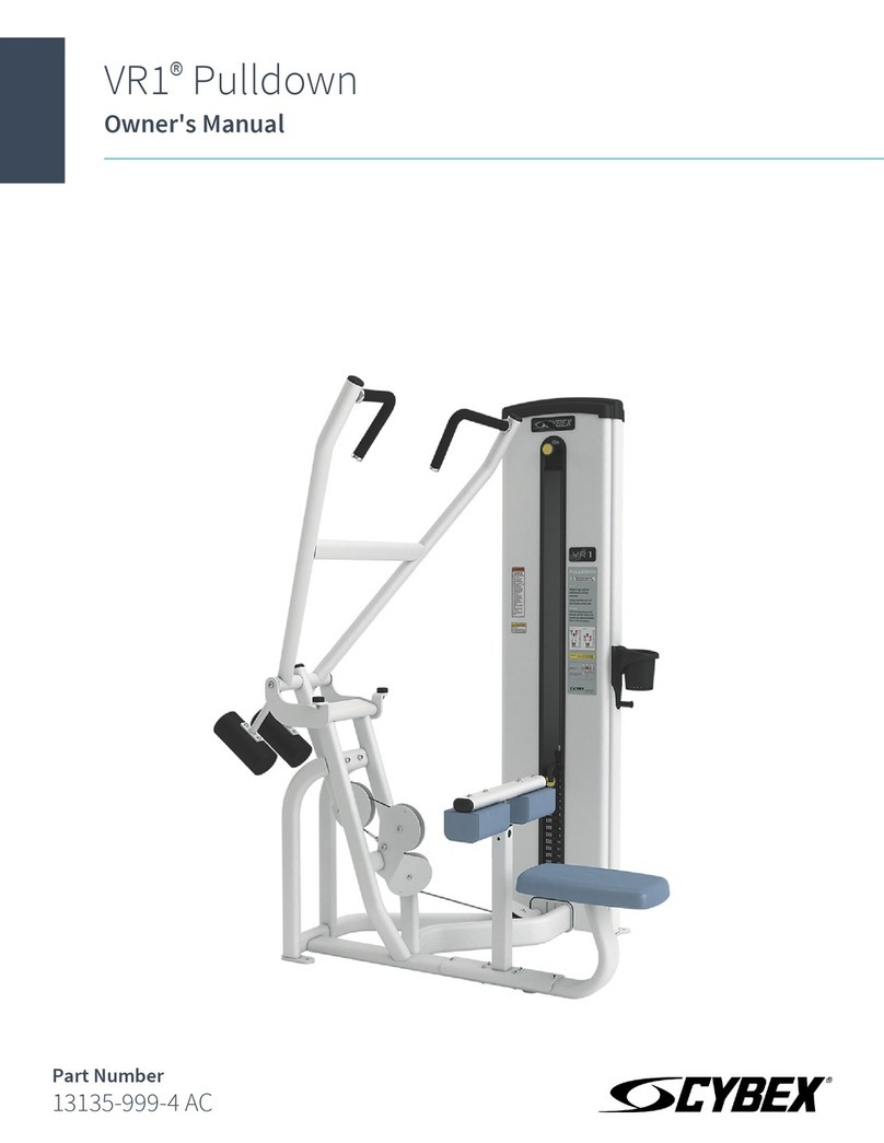 CYBEX VR1 Pulldown User manual