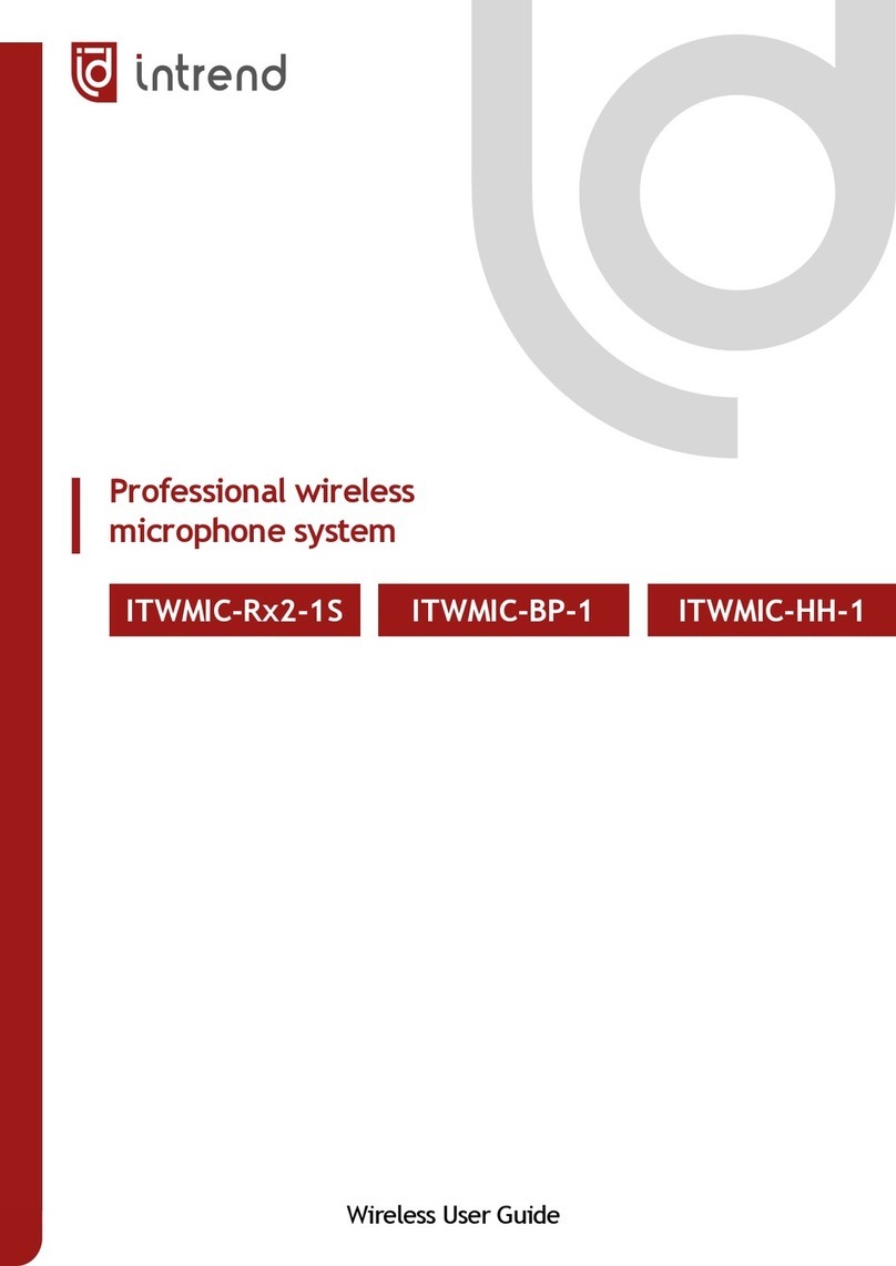 intrend ITWMIC-Rx2-1S user guide
