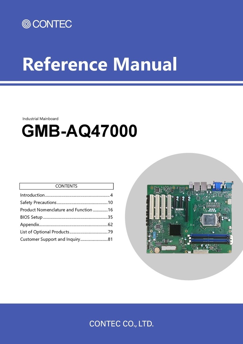 Contec GMB-AQ47000 User manual