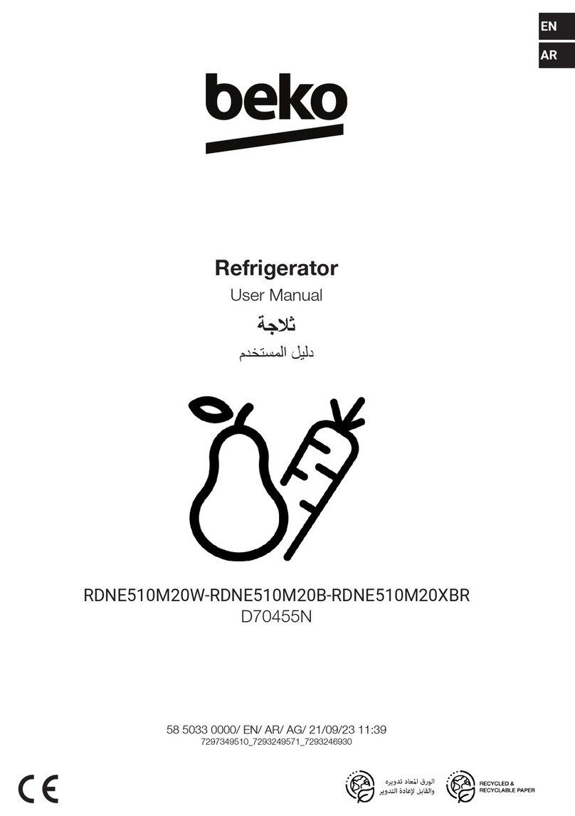Beko RDNE510M20W User manual