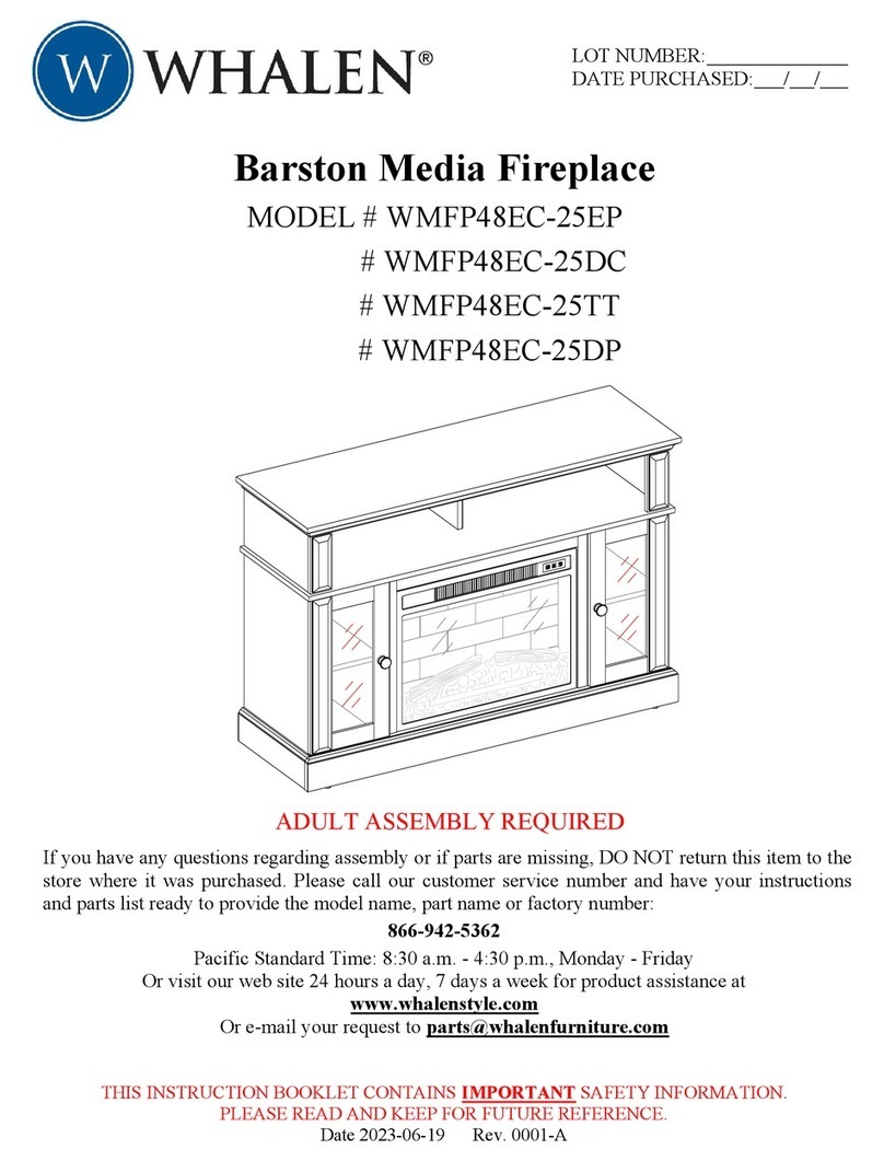 Whalen Barston WMFP48EC-25DC User manual Whalen Barston WMFP48EC-25DC User manual