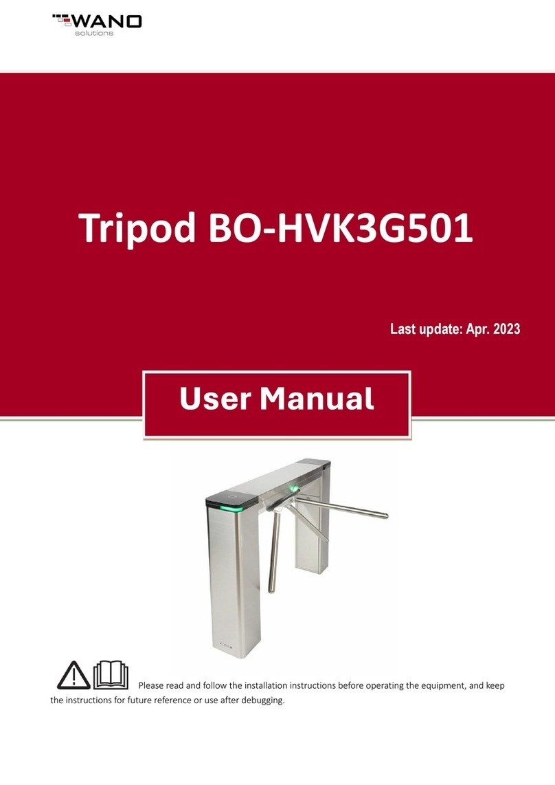 Wano BO-HVK3G501 User manual