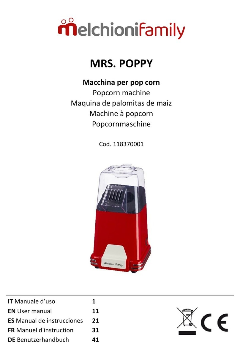 Melchioni MRS. POPPY User manual