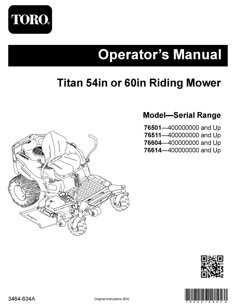 Toro Titan 76501 User manual
