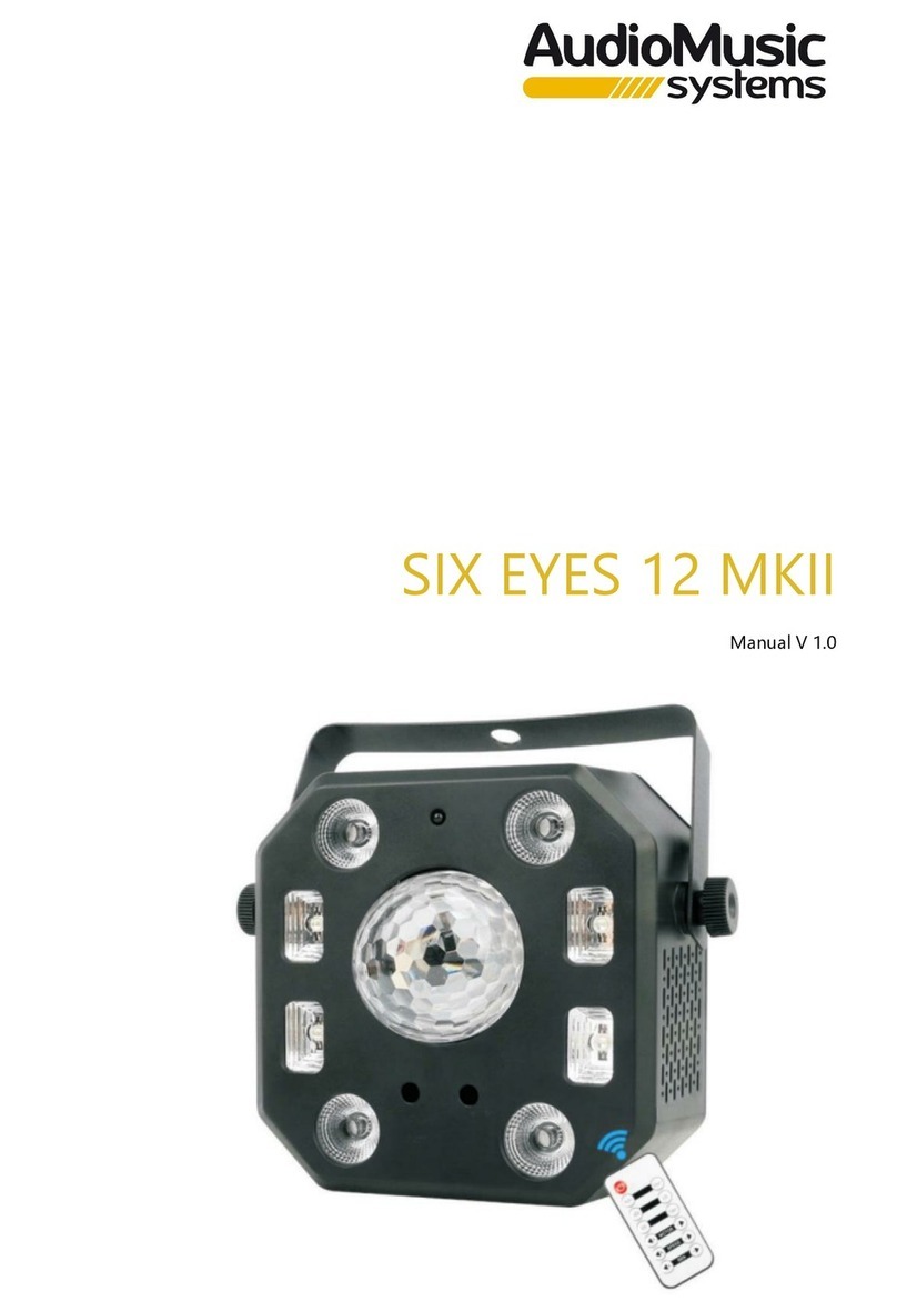 Audiomusic Systems SIX EYES 12 MKII manual