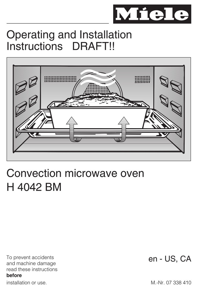 Miele H 4042 BM User manual