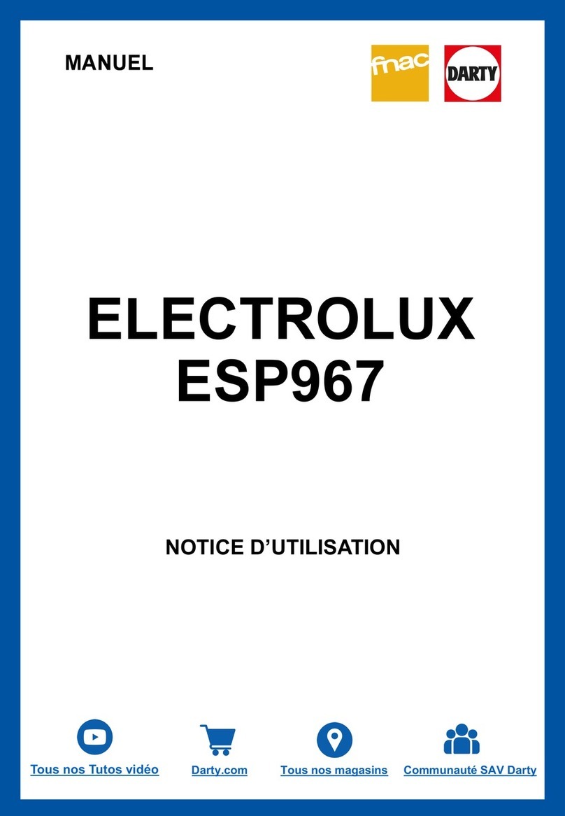 Electrolux ESP967 User manual