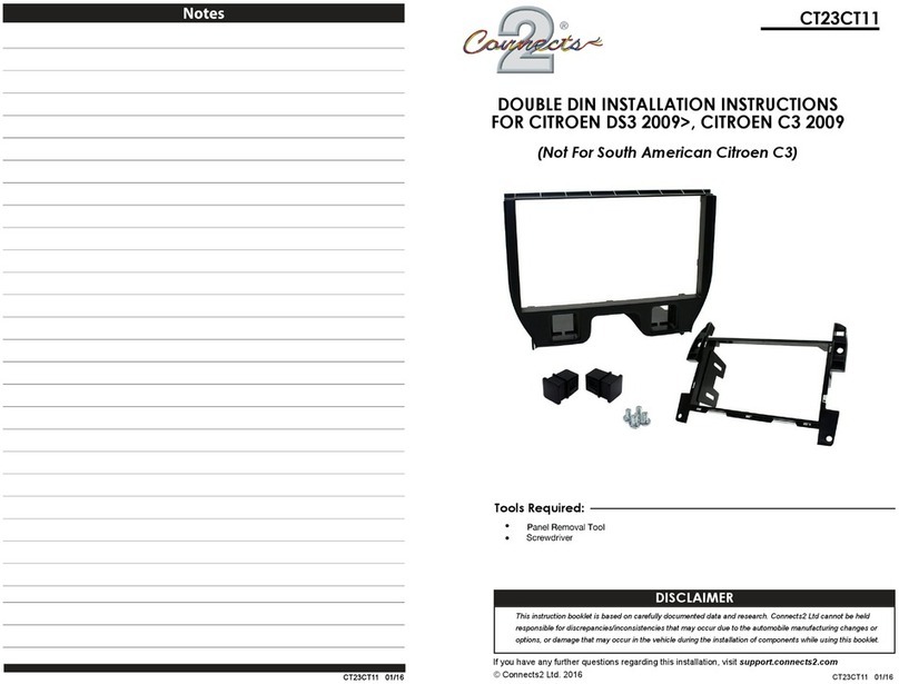 Connects2 CT23CT11 User manual