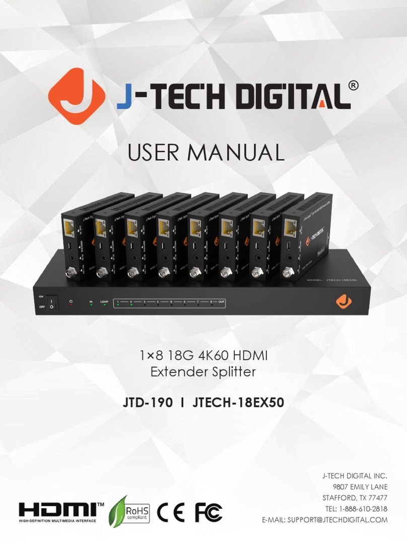 J-TECH JTD-190 user manual