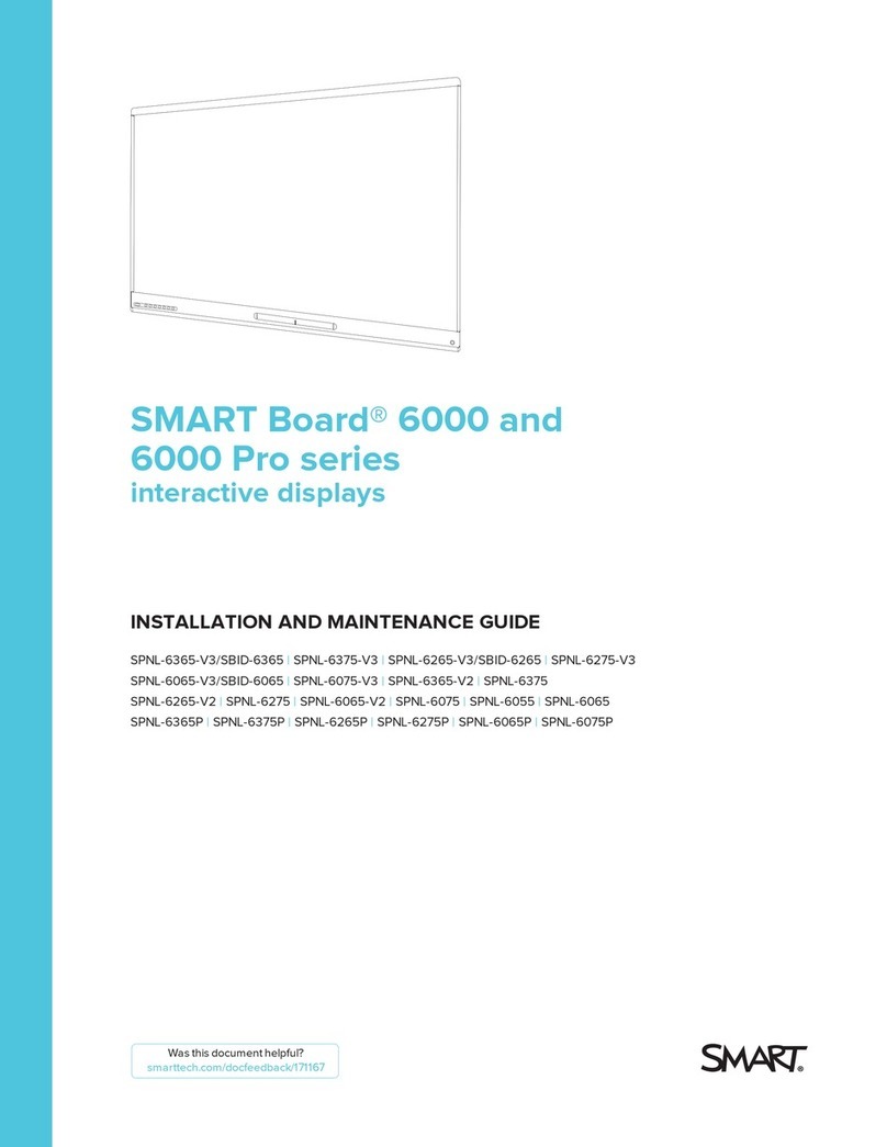 SMART Board SPNL-6275-V3 Product manual