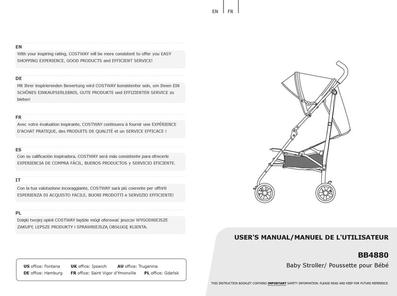 Costway BABYJOY BB4880 User manual