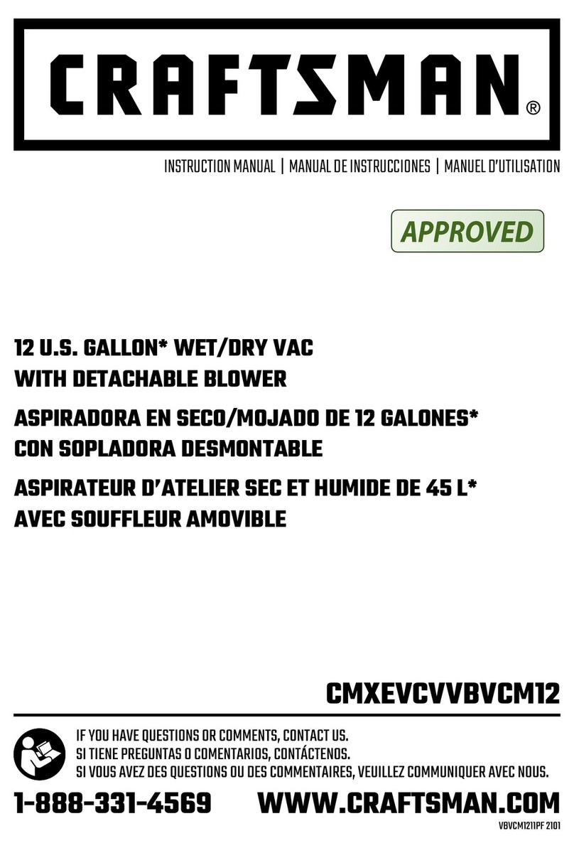 Craftsman CMXEVCVVBVCM12 instruction manual