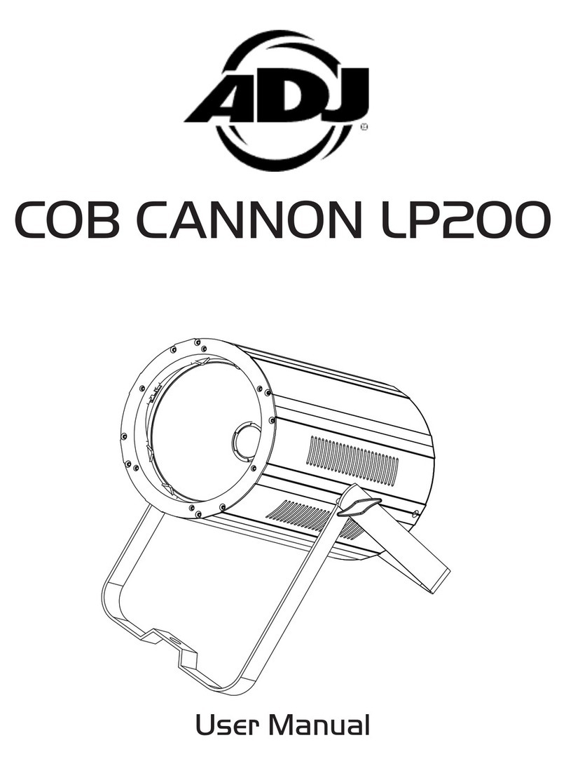 ADJ COB CANNON LP200 User manual
