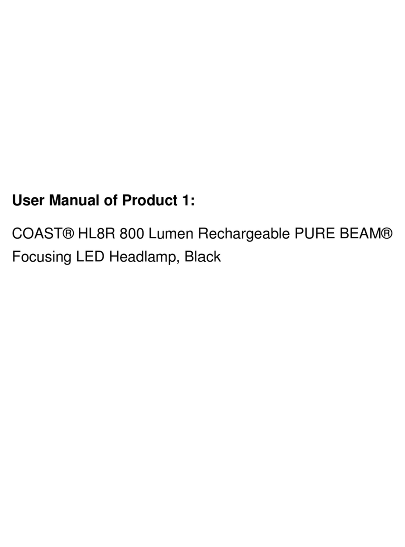 Coast HL8R User manual