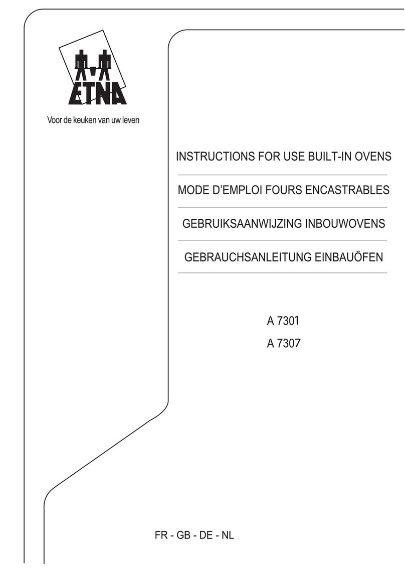ETNA A 7301 User manual