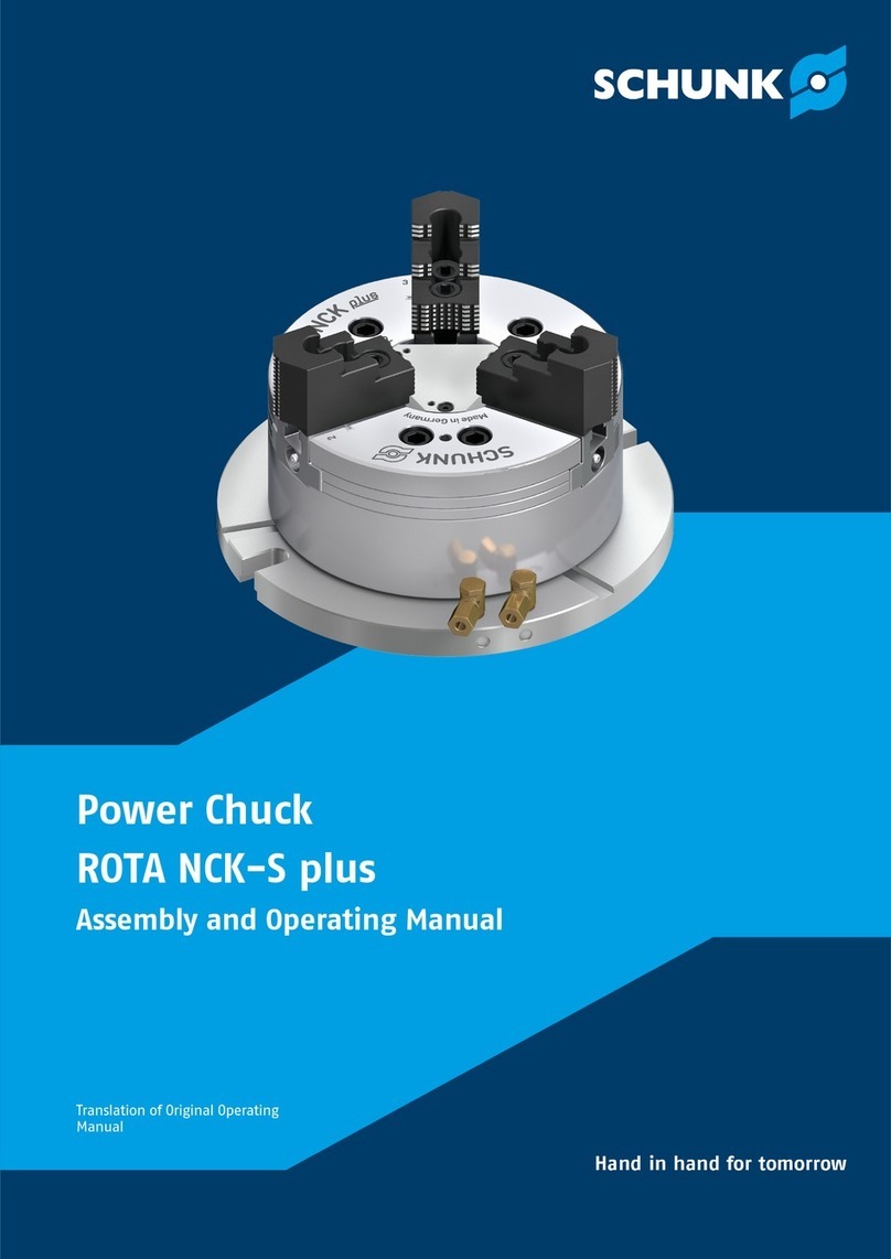 SCHUNK ROTA NCK-S plus User instructions