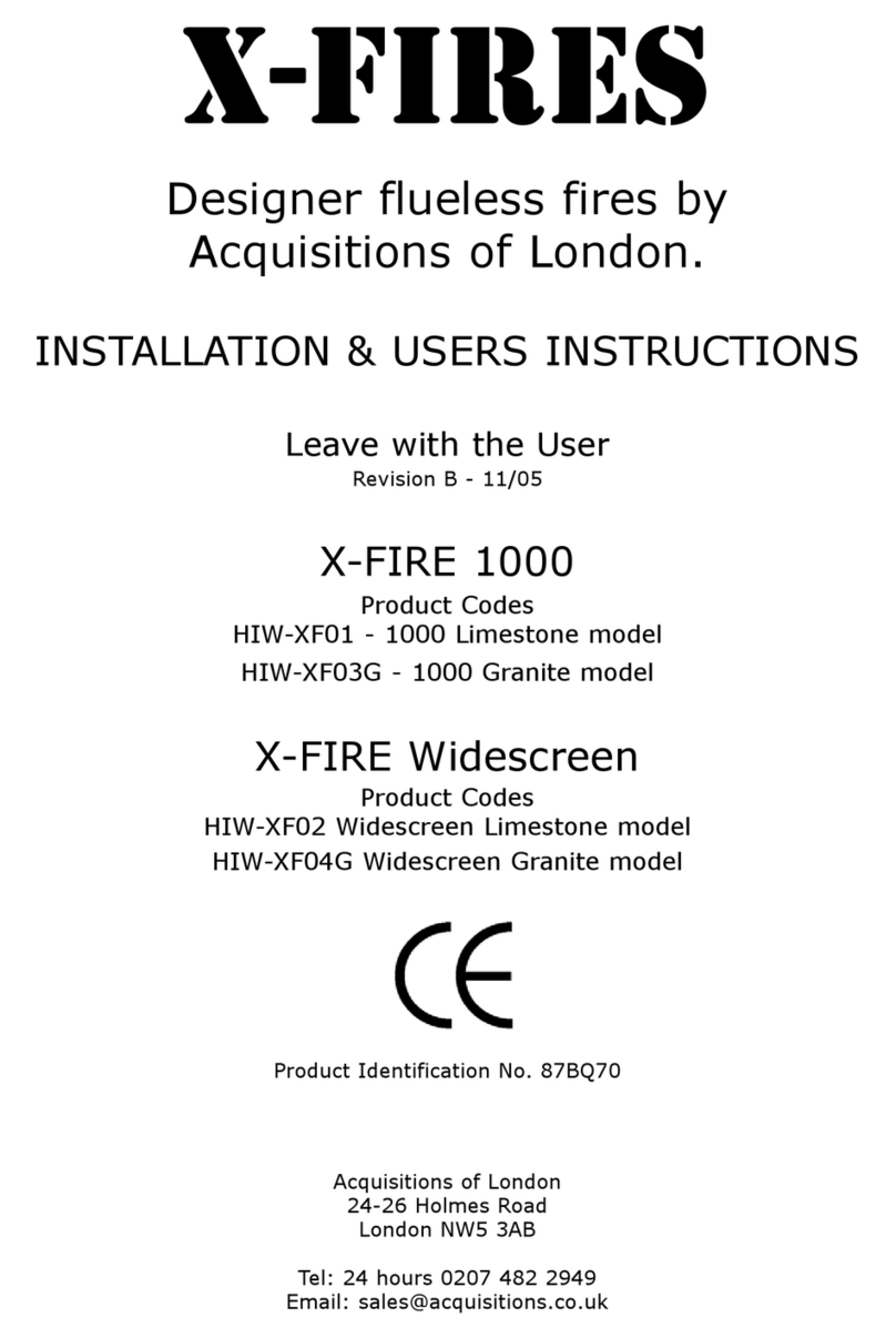 Acquisitions X-FIRE Widescreen Assembly Instructions