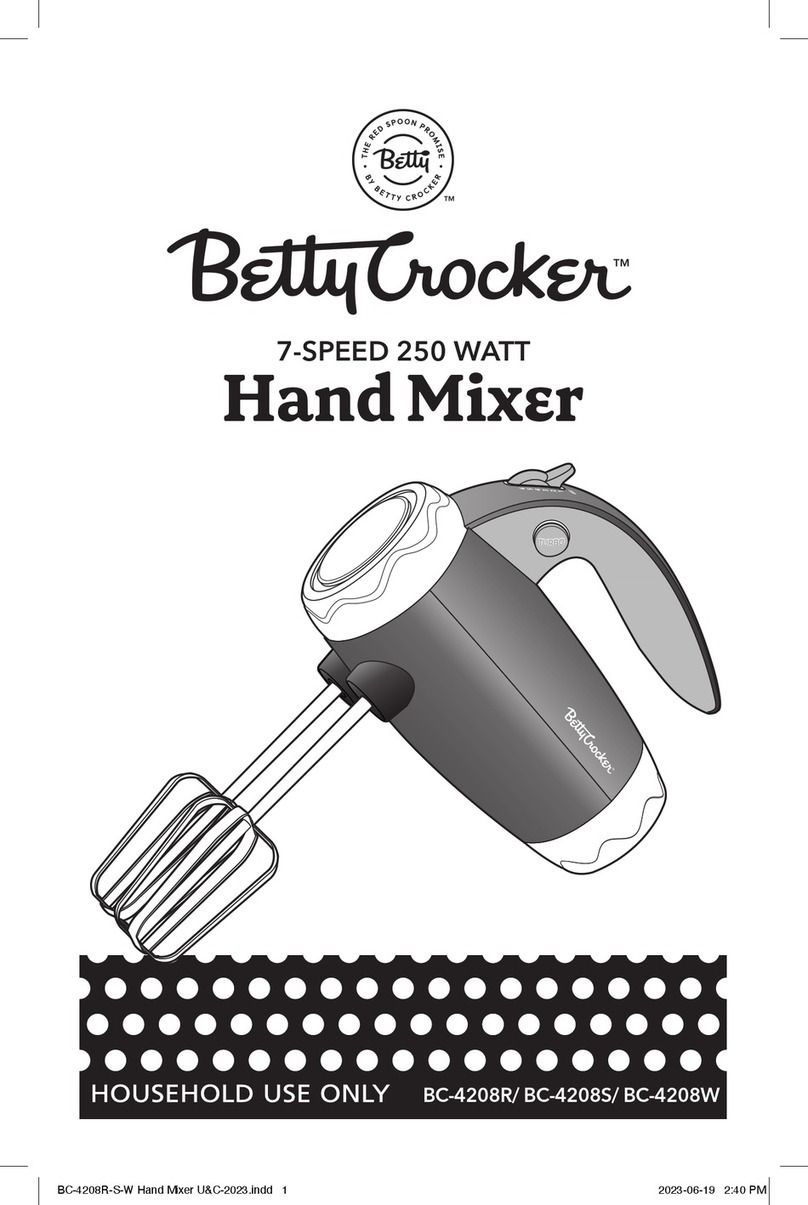 BETTY CROCKER BC-4208R manual