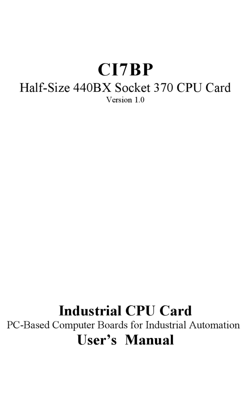 TMC CI7BP User manual