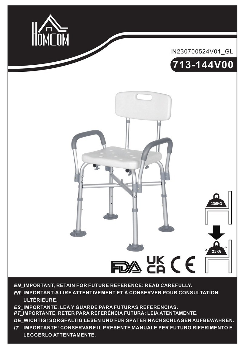HOMCOM 713-144V00 manual