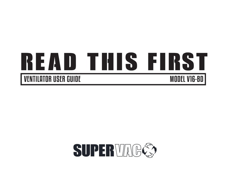 Super Vac V16-BD user guide
