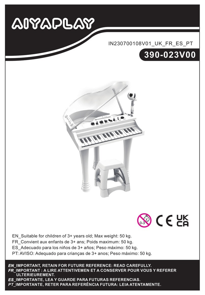 Aiyaplay 390-023V00 manual