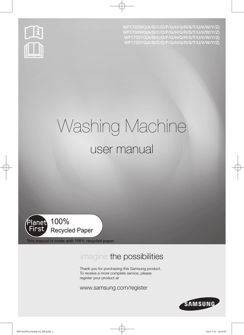 Samsung WF1702WQA user manual
