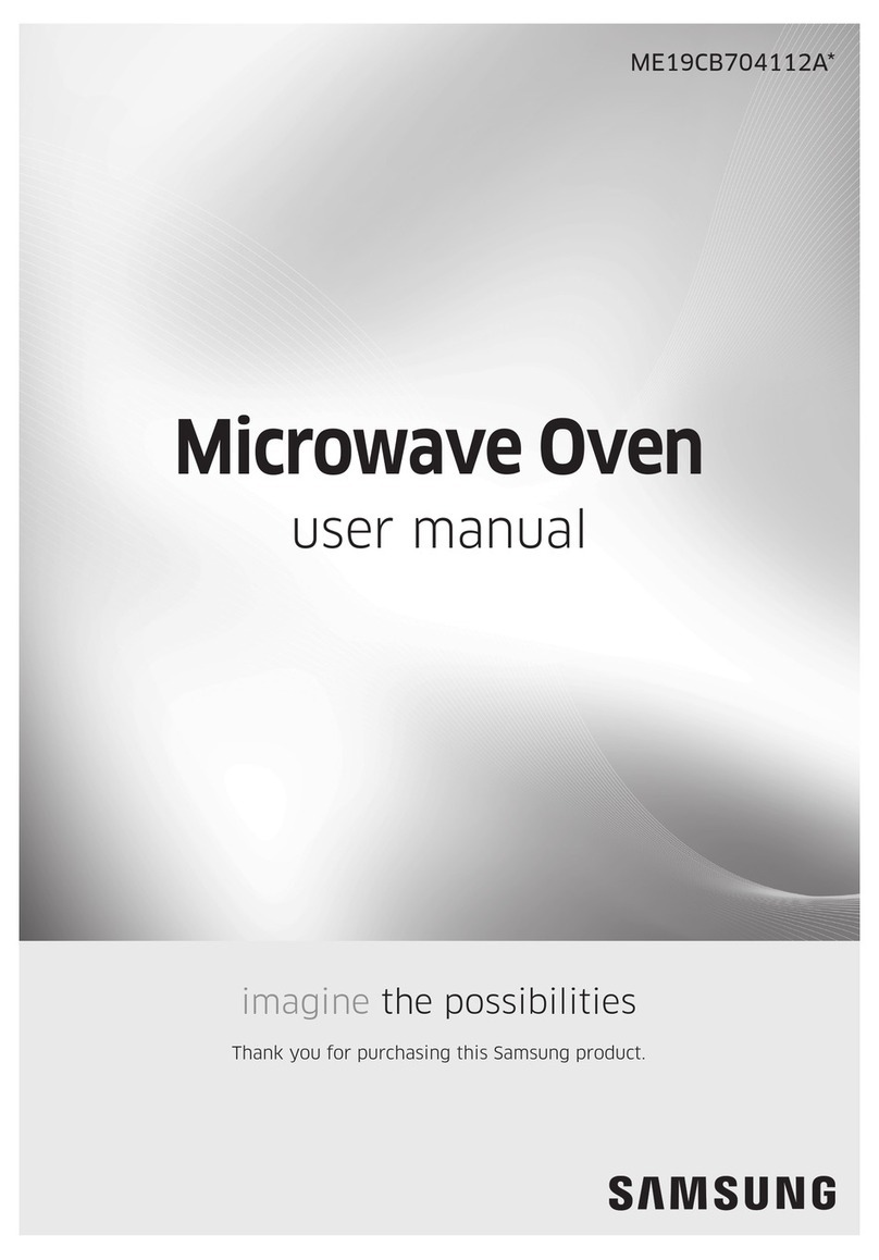 Samsung Bespoke ME19CB704112A Series user manual