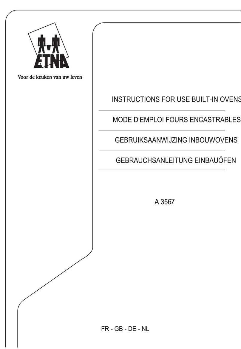 ETNA A 3567 Instructions for use