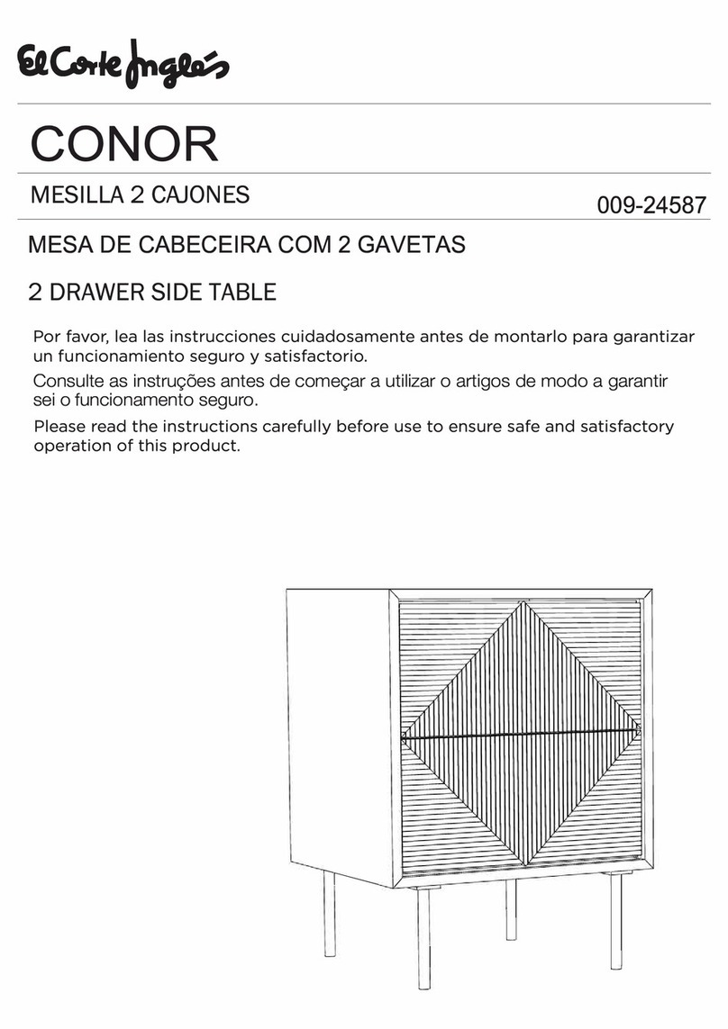 El Corte Inglés CONOR 009-24587 User manual El Corte Inglés CONOR 009-24587 User manual