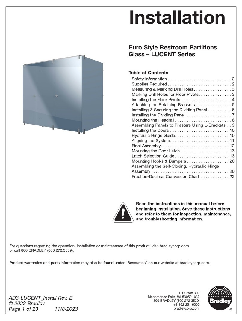 Bradley LUCENT Series User manual
