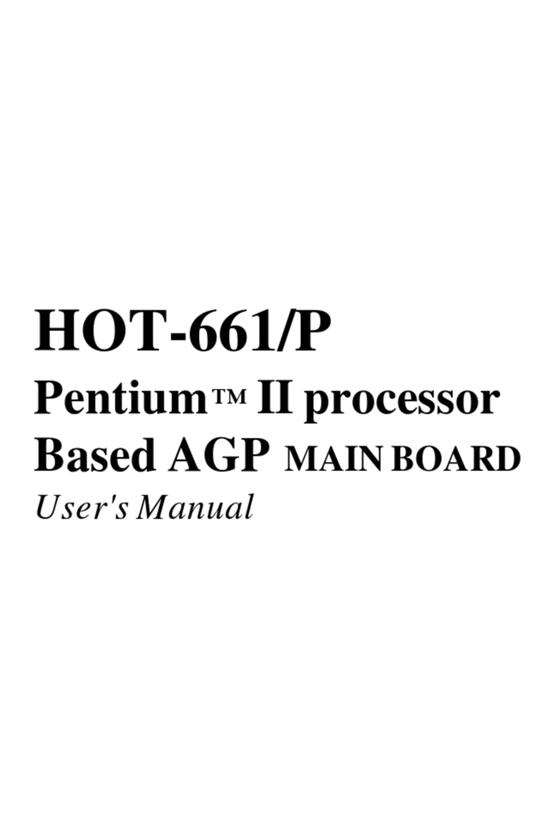 Shuttle HOT-661Z User manual