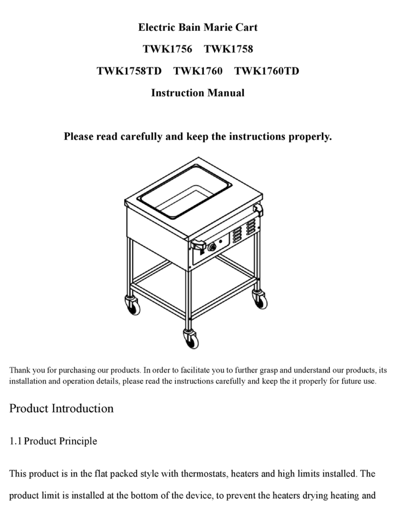 GGM gastro TWK1756 User manual