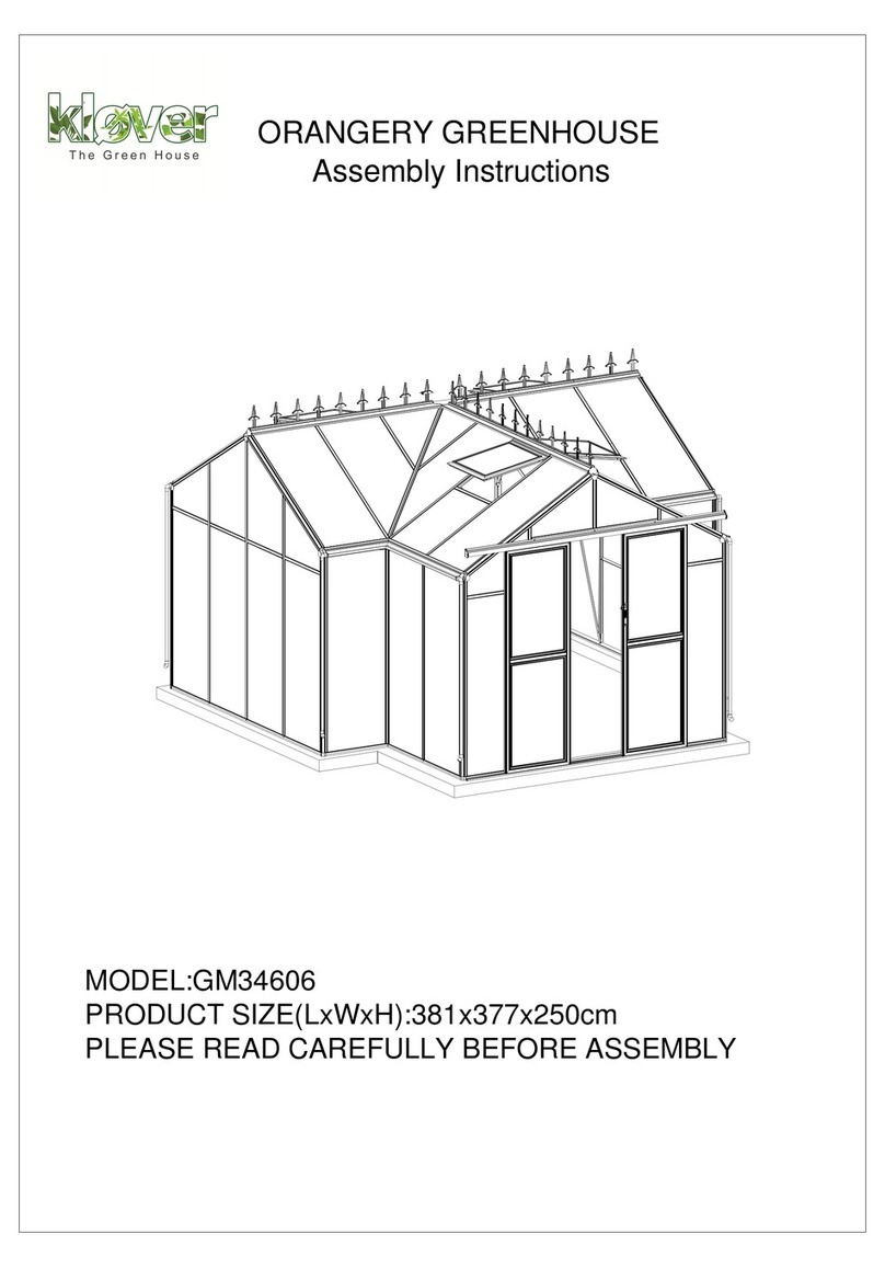 klover GM34606 Assembly instructions